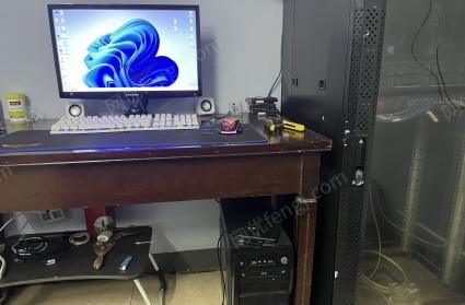 天津西青区转让个人办公台式电脑＋显示器全套