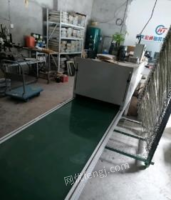 重庆巴南区9成新半自动丝印机 螺杆空压机 烤箱流水线转让