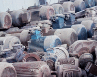Long-term professional recycling of a batch of waste motors in Wuhan, Hubei Province