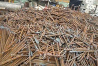 100 tons of scrap steel from the construction site in Hubei Province