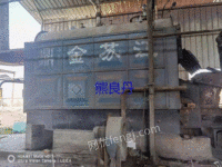 For sale: Jiangsu Jinding 4 tons 16 kg biomass chain steam boiler delivered in June 2018, with complete accessories!