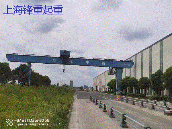 Recycling of second-hand 32-ton gantry crane crane in Shanghai