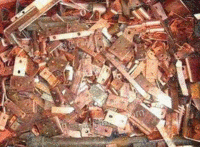 Recovery of scrap copper at high price for a long time