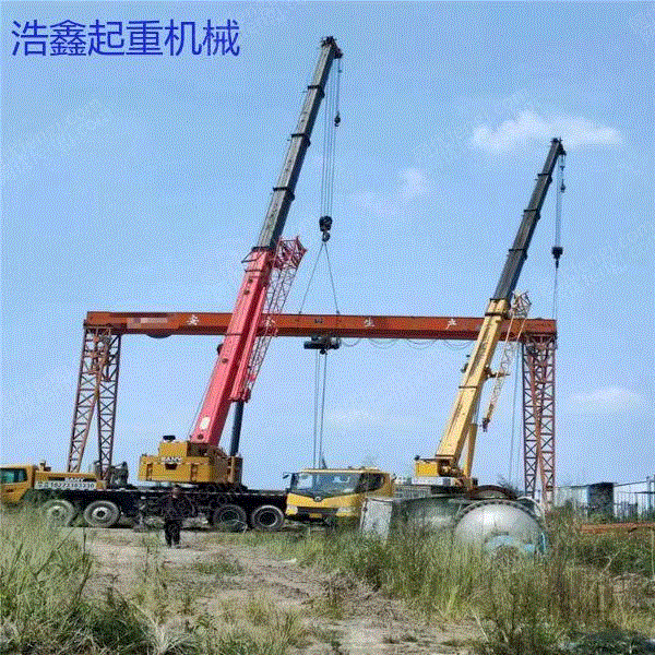 The upper package and lower fancy second-hand 16-ton gantry crane span 31 meters