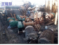 Scrapped equipment, scrapped motors and scrapped instruments in recycling factories in Henan Province