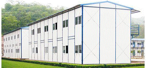 Recycling movable board houses at high prices all the year round