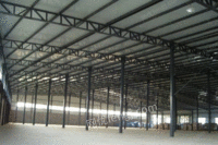 A large number of recycled steel frame structure workshops in Shanghai