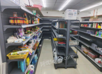 天津河西区因便利店不干了，一批二手超市货架便宜处理