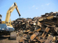 Long-term recovery of 30 tons of scrap iron and steel in Shanghai