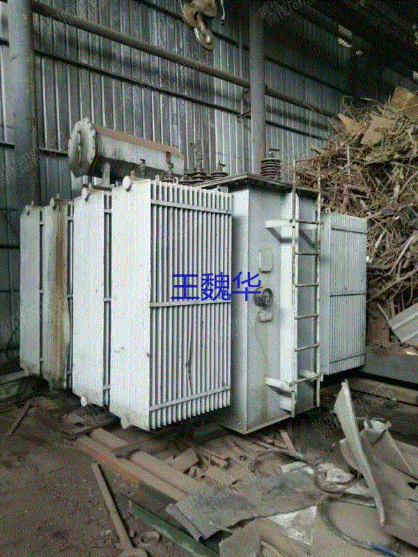 廃電力設備を大量回収浙江省台州市