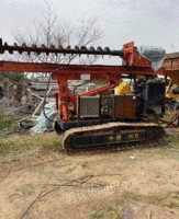 山东济宁转让螺旋打桩机，二手螺旋打桩机，小型打桩机