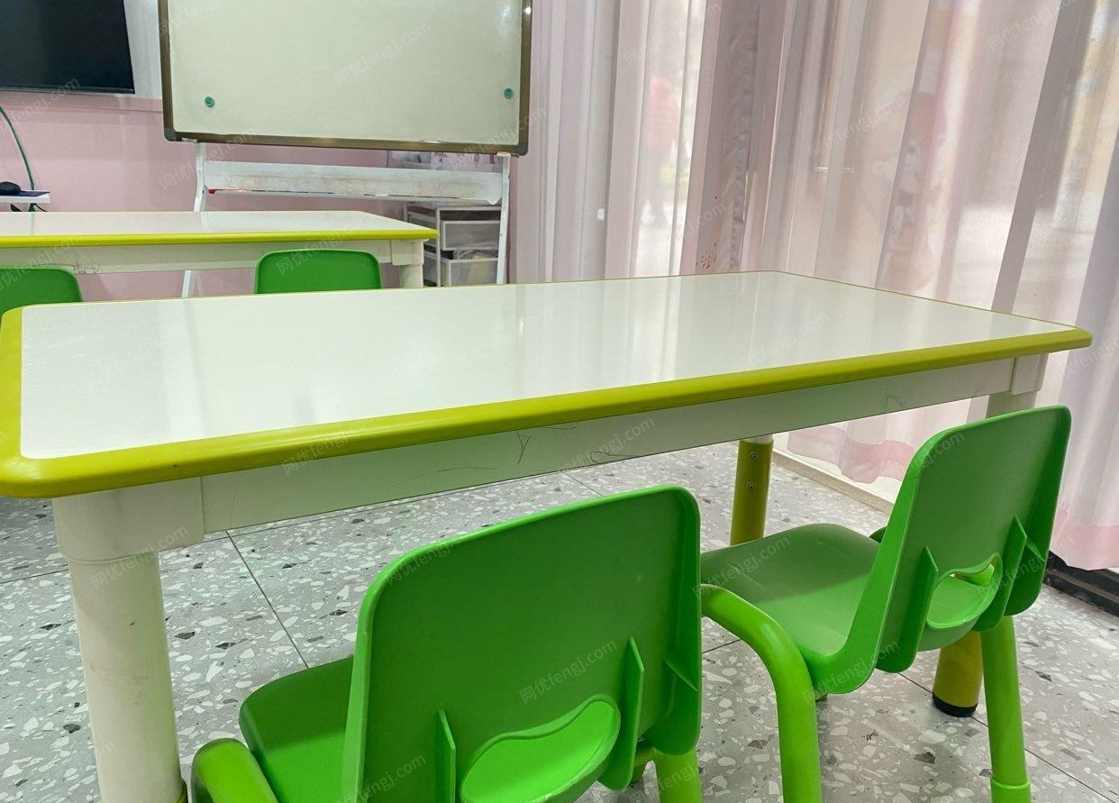 广西柳州培训机构桌椅、空调转让