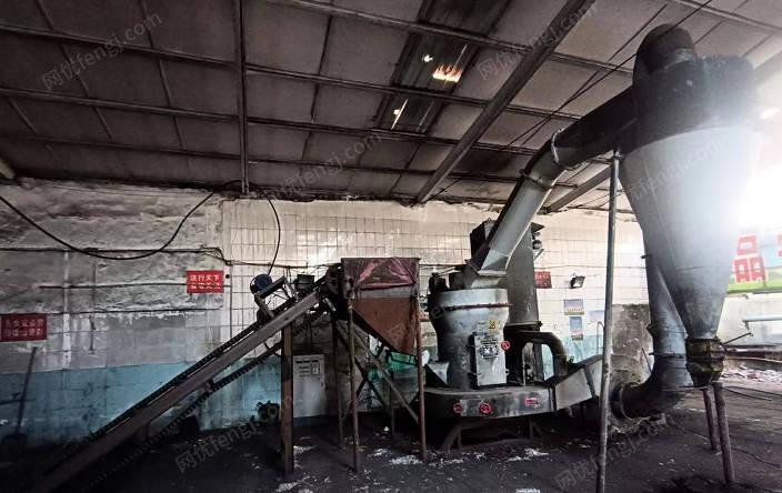 山西运城工厂出售6R型雷蒙磨粉机、烘干机及厂房等煤炭粉设备