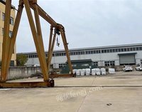 湖北武汉出售二手10吨轨道龙门吊