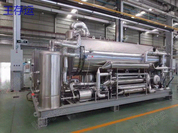 A batch of used MVR evaporators for sale
