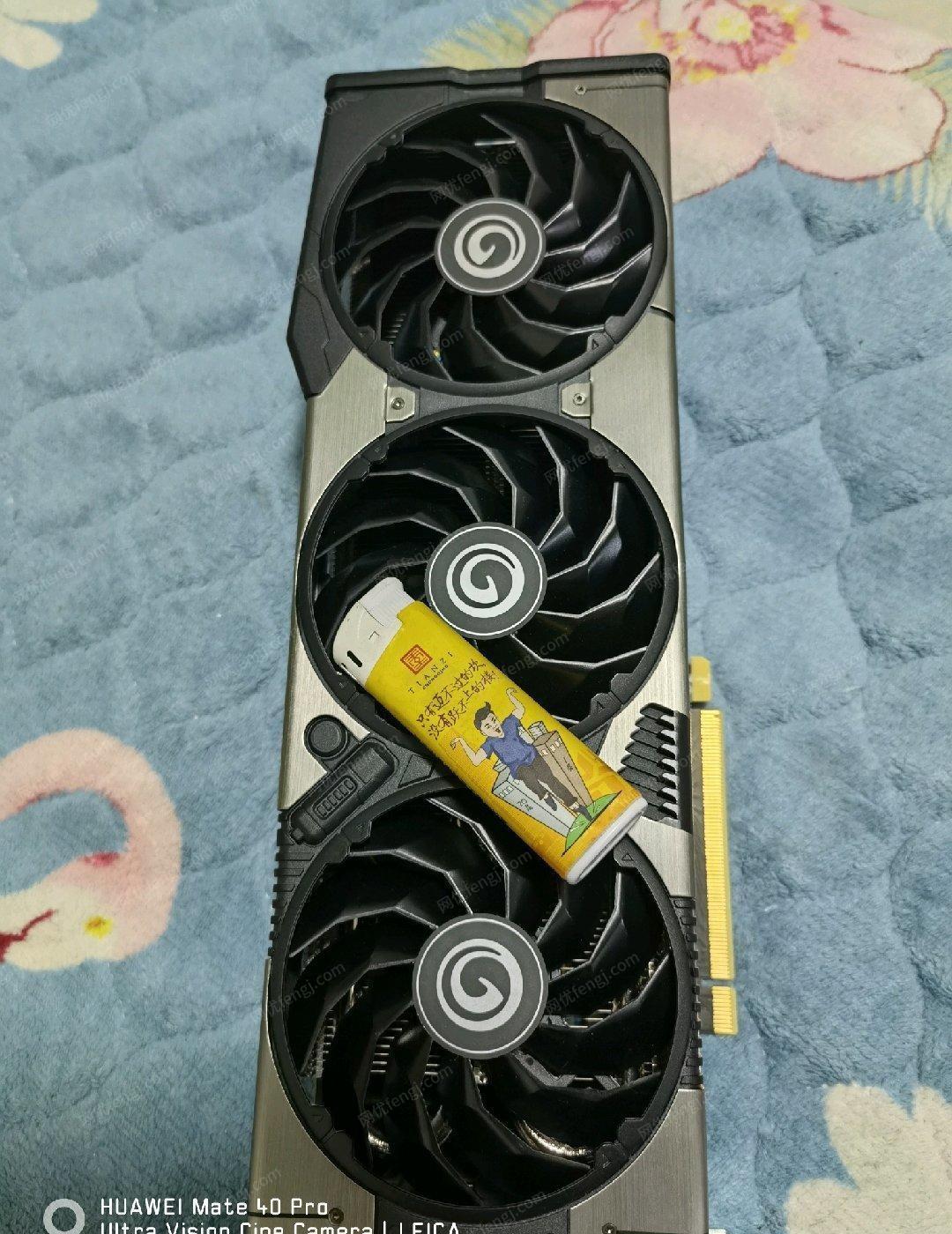 新疆乌鲁木齐转让自用影驰 GeForce RTX 3080 Ti 黑将 OC