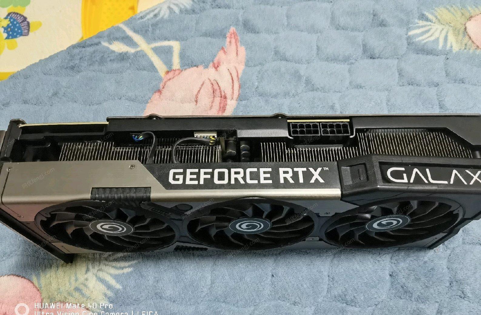 新疆乌鲁木齐转让自用影驰 GeForce RTX 3080 Ti 黑将 OC