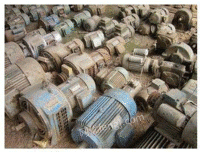 Long-term professional recycling of a batch of waste motors in Wuhan, Hubei Province