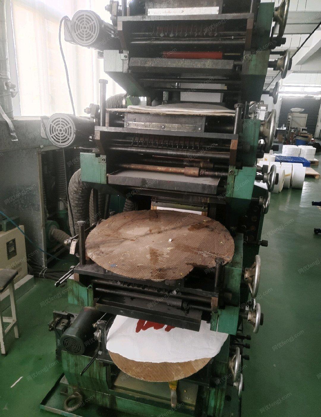 上海松江区出售九成新凸版印刷机