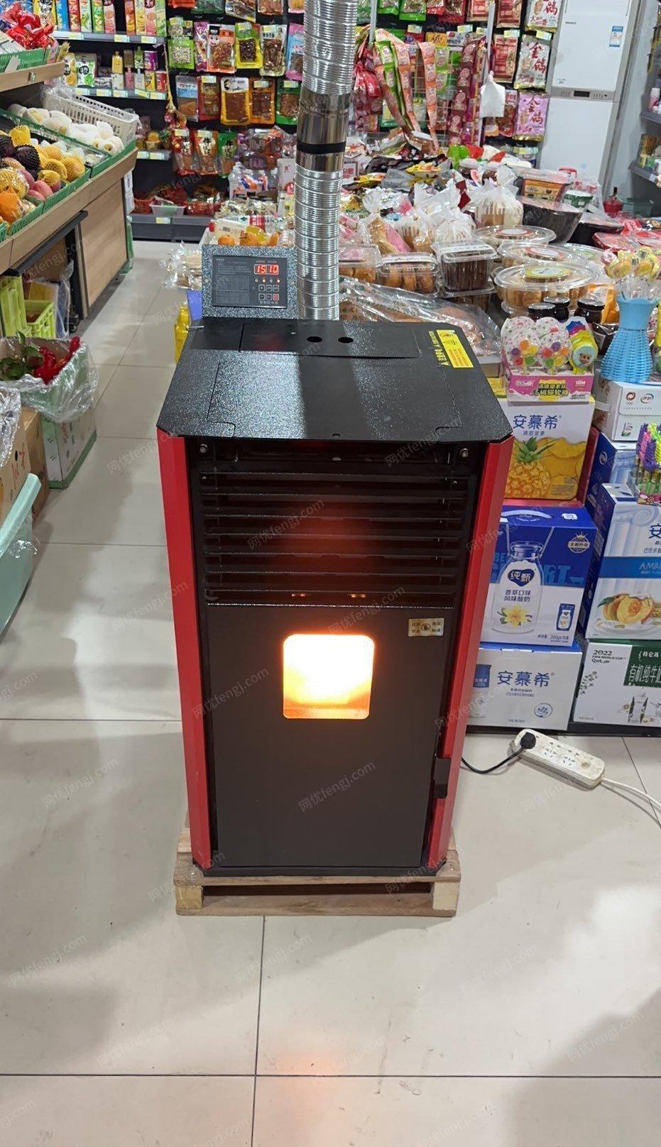 宁夏银川因超市不适合用，所以低价出售生物颗粒取暖炉