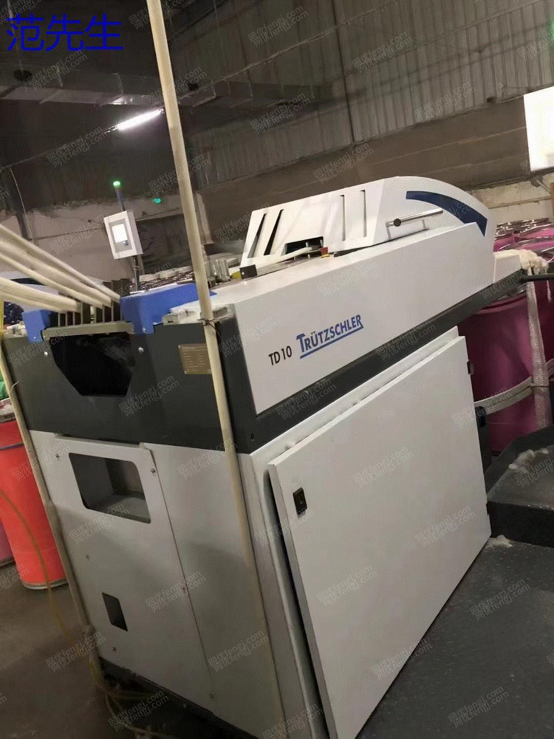 出售二手特吕TD10并条机