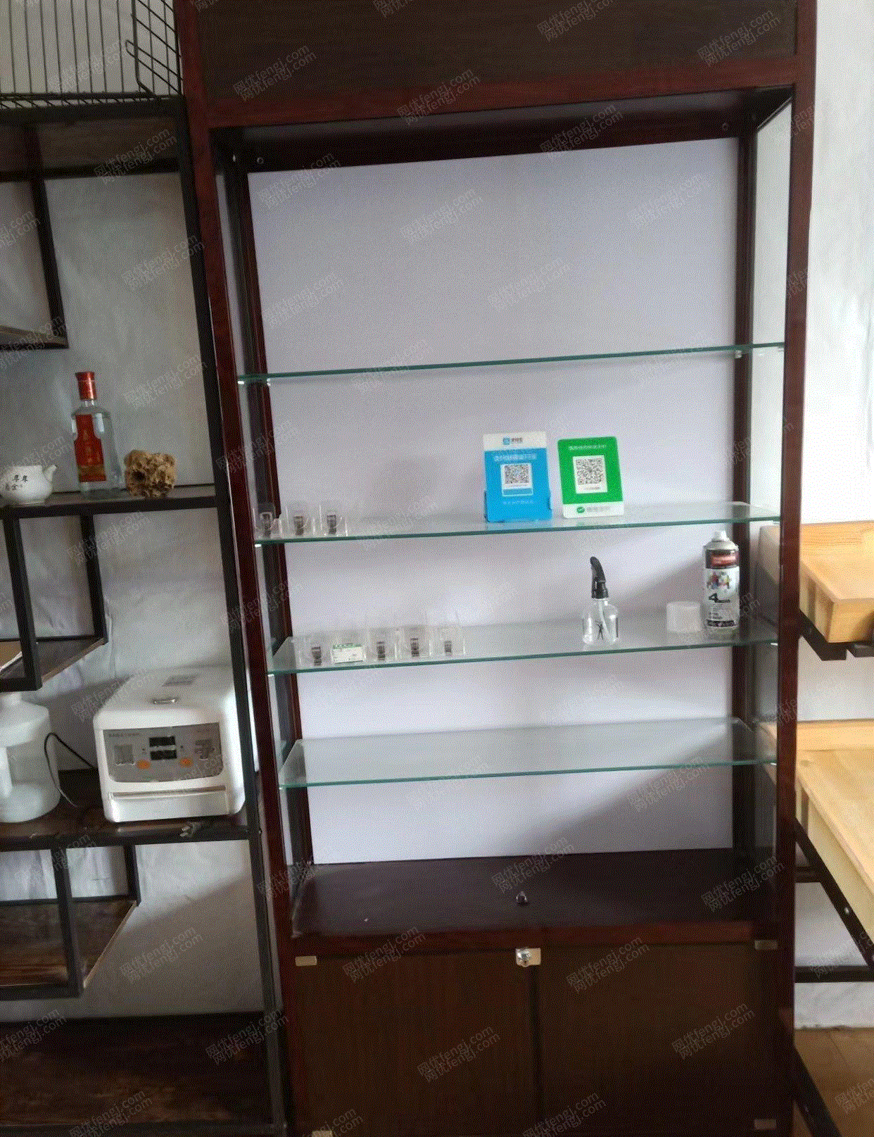 山東泰安蔬菜水果貨架展柜九成新低價(jià)出售 其他價(jià)格