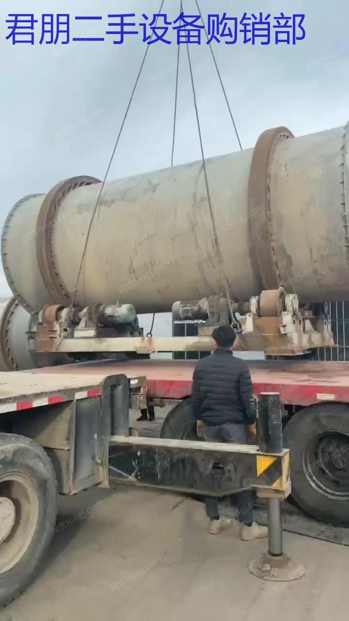 二手回转窑滚筒烘干机 现货处理二手三...