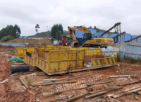广西梧州出售二手建筑器材卸料平台和刷钢管油漆机器