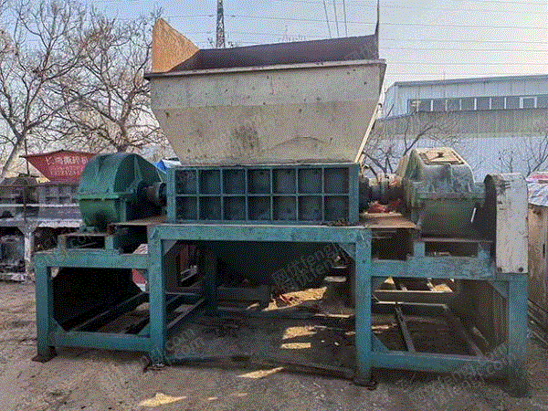 山西太原1600型二手废旧铸铝件撕碎机转让37千瓦电机8万元