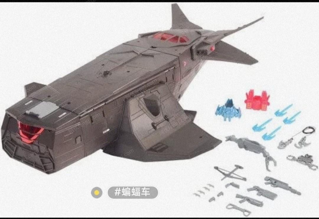 出售【模型】美泰超大号正义联盟飞狐移动指挥中心套装现货英文：Mattel.s DC Justice League Flying Fox Mobile Command Center Vehicle Pl