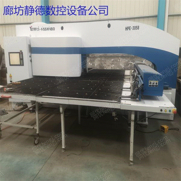 Sell boutique second-hand Yawei all-electric servo CNC punch, CNC turret punch HPE3058, Langfang Jingde