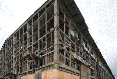 青島は長年工場建物の解体を請け負ってきた