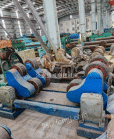 山东济南出租出售80吨无锡产的滚轮架,涡轮蜗杆减速机传动