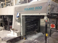 Tianjin Baodi District transferred Roland 800 printing press, 6 +1