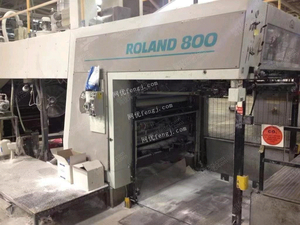 Tianjin Baodi District transferred Roland 800 printing press, 6 +1
