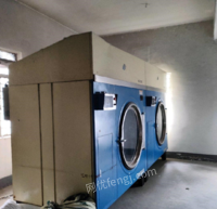 浙江杭州因洗涤厂不干了，转让全套洗涤设备100公斤洗脱机等