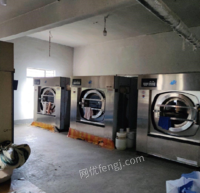 浙江杭州因洗涤厂不干了，转让全套洗涤设备100公斤洗脱机等