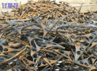 广西贵港大量回收废钢铁