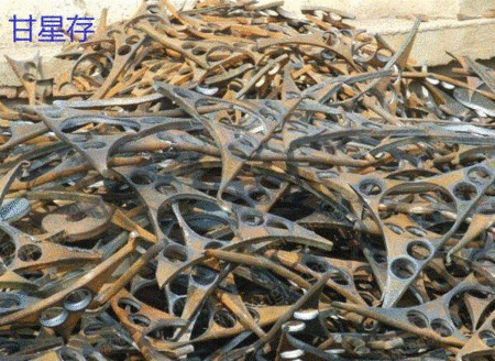 使用済み鉄鋼を大量回収広西チワン族自治区貴港