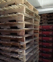 甘肃兰州低价出售优质二手木托盘1m1m 1m1.2m