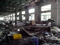 Demolition of steel structure in the factory, scrapping and recycling of equipment