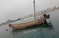 辽宁大连二手木船出售，龙骨7米半，宽2米6