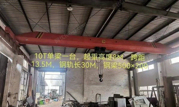 安徽芜湖工厂拆迁6米行车转让