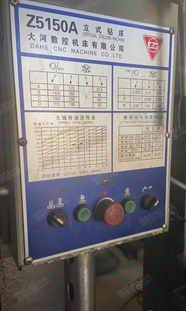 二手钻床价格