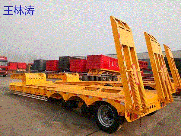 市场现货二手后翻自卸半挂车 手续齐全 包提户