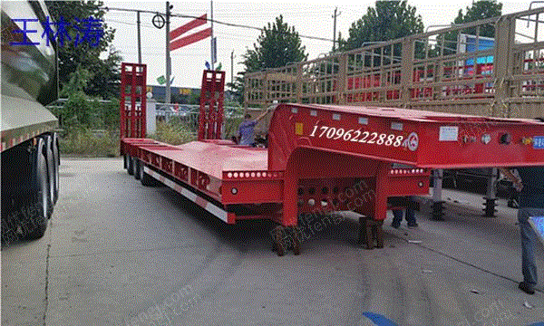 市场现货二手后翻自卸半挂车 手续齐全 包提户