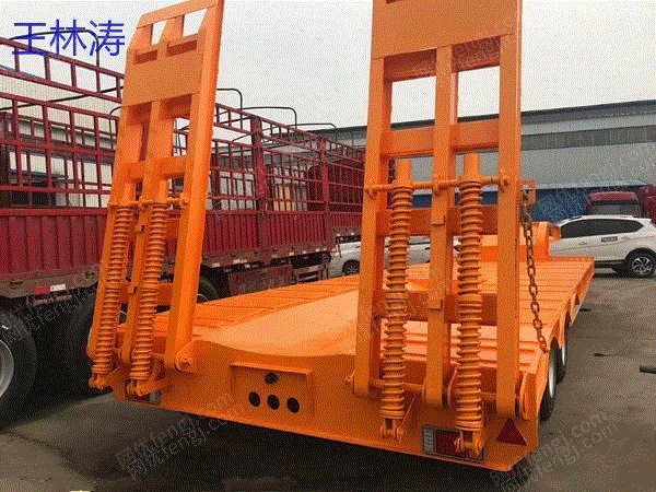市场现货二手后翻自卸半挂车 手续齐全 包提户