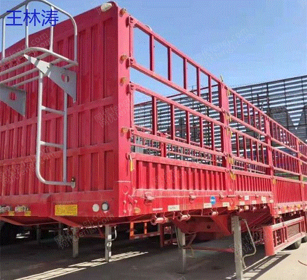 市场现货二手后翻自卸半挂车 手续齐全 包提户