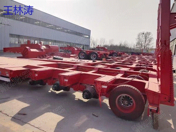 市场现货二手后翻自卸半挂车 手续齐全 包提户