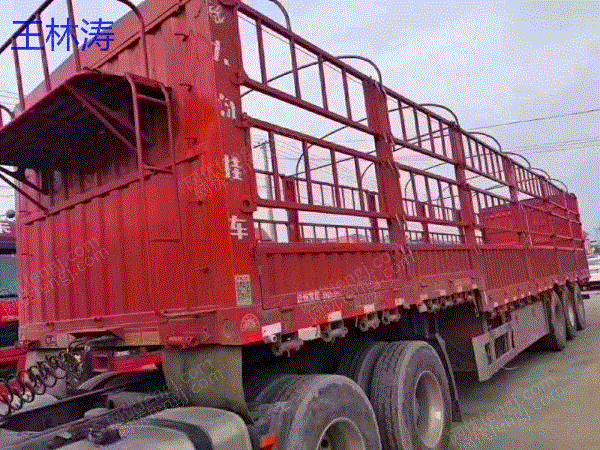 市场现货二手后翻自卸半挂车 手续齐全 包提户